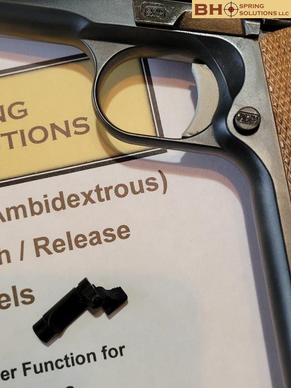 1911 Convertible (Ambidextrous) Mag Release