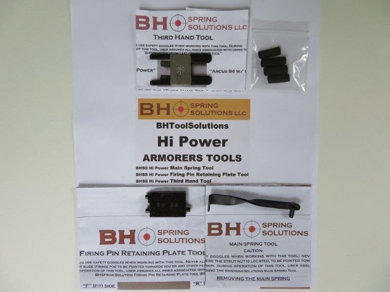BHSS Armorers Tools Kit for Hi-Power