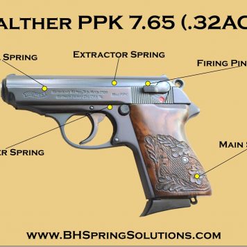 Walther PPK 7.65 (.32 ACP)  Reliability Spring Kit