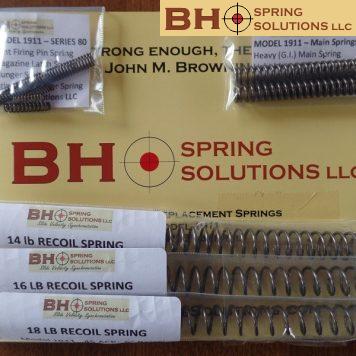 Colt Government 1911 Recoil Calibration Spring Pack 11,12,13,14,15 set of 5 