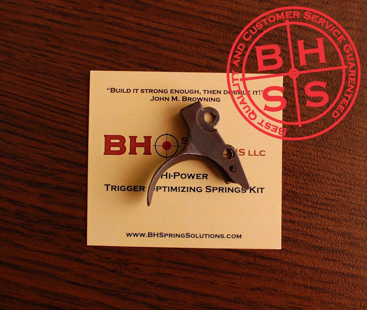 C&S Wide Combat Trigger with BHSS Trigger Optimizing springs