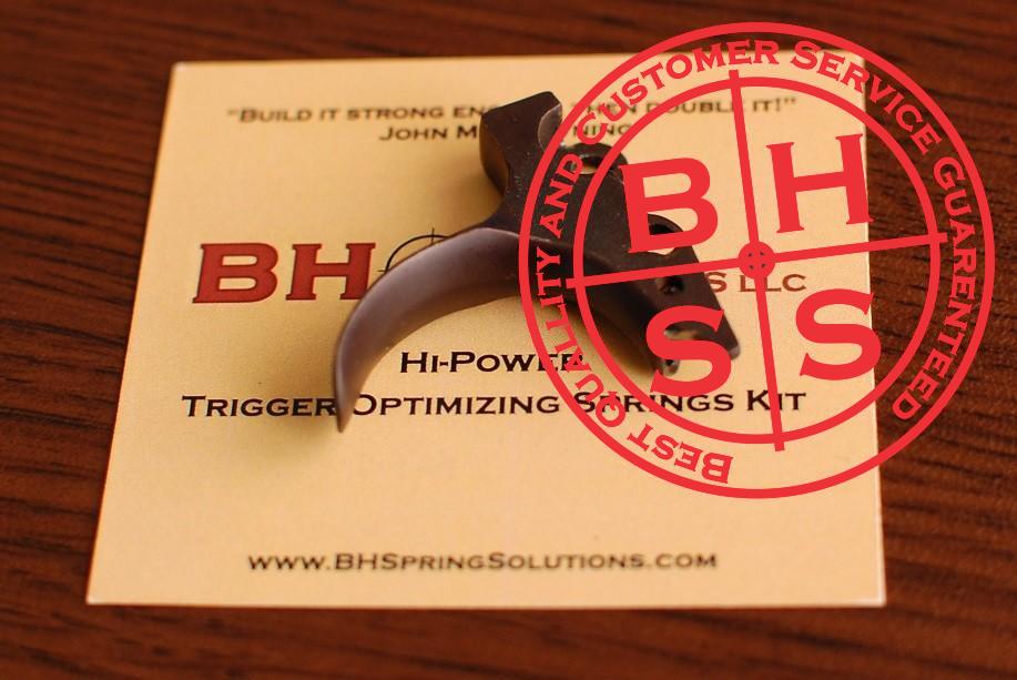 C&S Wide Combat Trigger with BHSS Trigger Optimizing springs