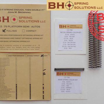 Basic Recoil/Main Springs Kit for CZ75/B/BD and clones