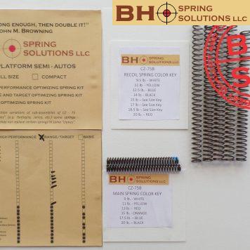 Range/Defense Recoil/Main Springs Kit for CZ75/B/BD and clones