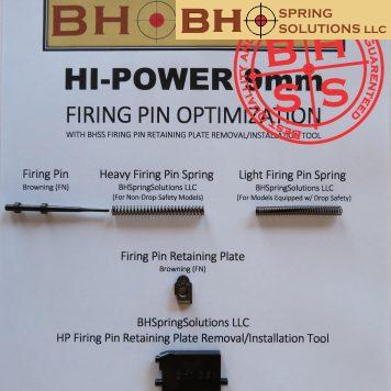 HiPower 9mm Firing Pin Optimization Kit