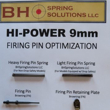 HiPower 9mm Firing Pin Optimization Kit light