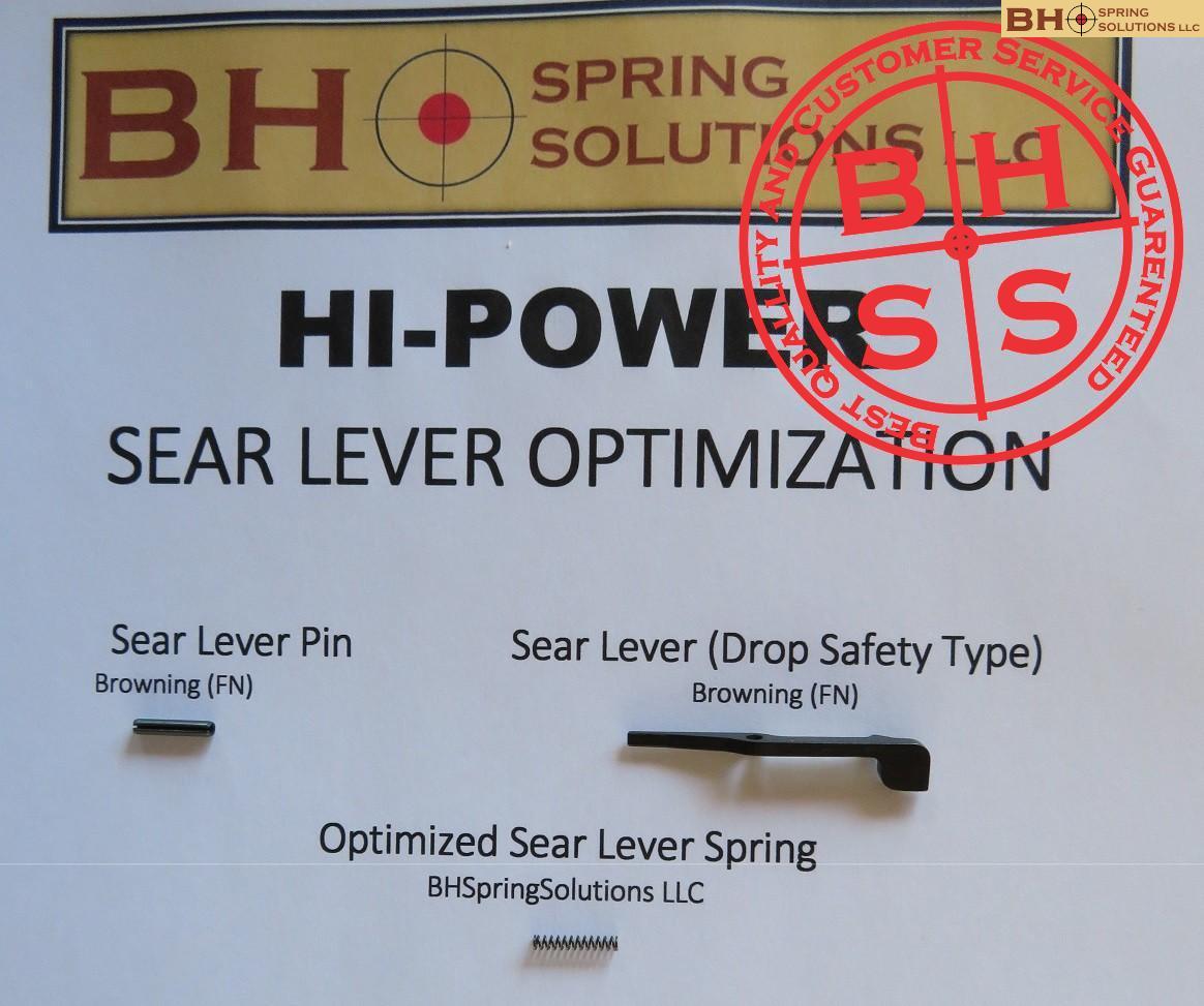 HiPower 9mm Sear Lever Optimization Kit