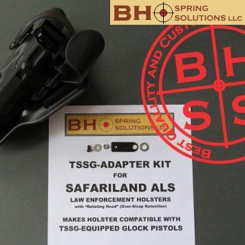 Safariland ALS Holster Retrofit Kit for Glocks equipped with Tactical Safety System for Glock Pistol