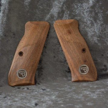 CZ-75 MastersGrips Low Profile MEDALION/CHECKERED Available for immediate shipping CZ0308LPM