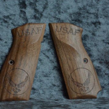 HiPower Master's Grips USAF TRIBUTE with LANYARD CUT Ready for IMMEDIATE SHIPPING HP0408USAF_L