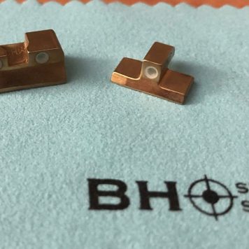 BHGoldPlated Hi-Power Night Sights Meprolight True-Dot