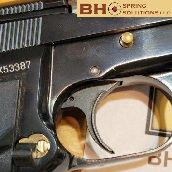 BHGoldplated HiPower Convertible (Ambidextrous) Tactical Magazine Catch/Release for HiPower Pistols
