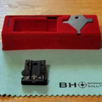 LPA Hi-Power SPORT MODEL, REAR SIGHT ONLY BLACK