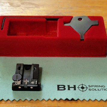 LPA Hi-Power SMALL REAR DOVETAIL SIGHT ONLY WHITE DOTS