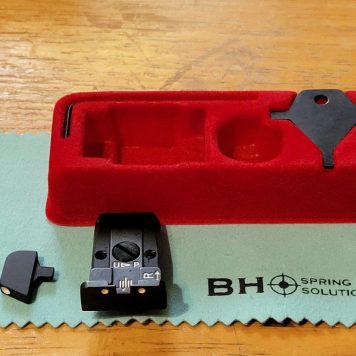 LPA Hi-Power SMALL REAR DOVETAIL STAKED FRONT 3-DOT
