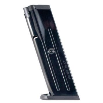 Tanfoglio Witness LF .38 Super 10rnd Blued Magazine w/ Aluminum Pad