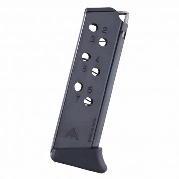 Walther PPK .32ACP, 7 rounds, Finger Rest Blued Magazine