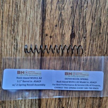 3.1" Rock Island M1911 A2 Outer Recoil Spring .45ACP