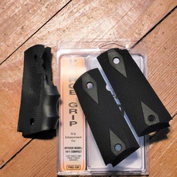 Pearce Grips Modular System with Front Finger Grooves for Compact framed 1911s