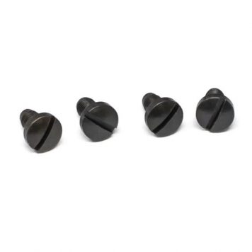 1911 Black Grip Screws Traditional Slot