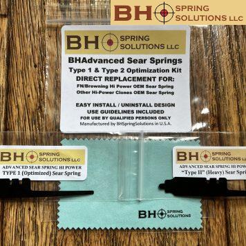 BHAdvanced Sear Springs Type 1 and Type 2 Optimization Kit
