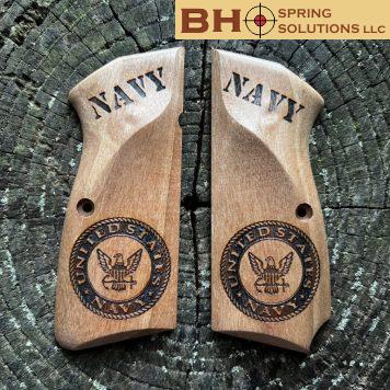 HiPower MastersGrips NAVY w. LANYARD CUT Ready for IMMEDIATE SHIPPING HP1441NAVYL