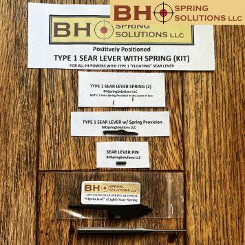 BHAdvanced Type 1 Safety Sear Lever w/ Spring + BHAdvanced Type 1 Sear Spring + Tool