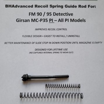 BHAdvanced Recoil Control Guide Rod System “Model BH-2A” For FM Detective & Girsan MC-P35 PI