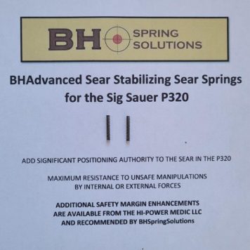 BHAdvanced Sig P320 Sear Springs
