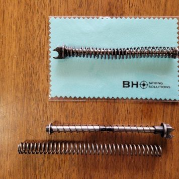 BHAdvanced Flexible & Captured Dual Recoil Spring Guide Rod Assembly for Full-Length Hi-Power Pistols in .40S&W and 9mm